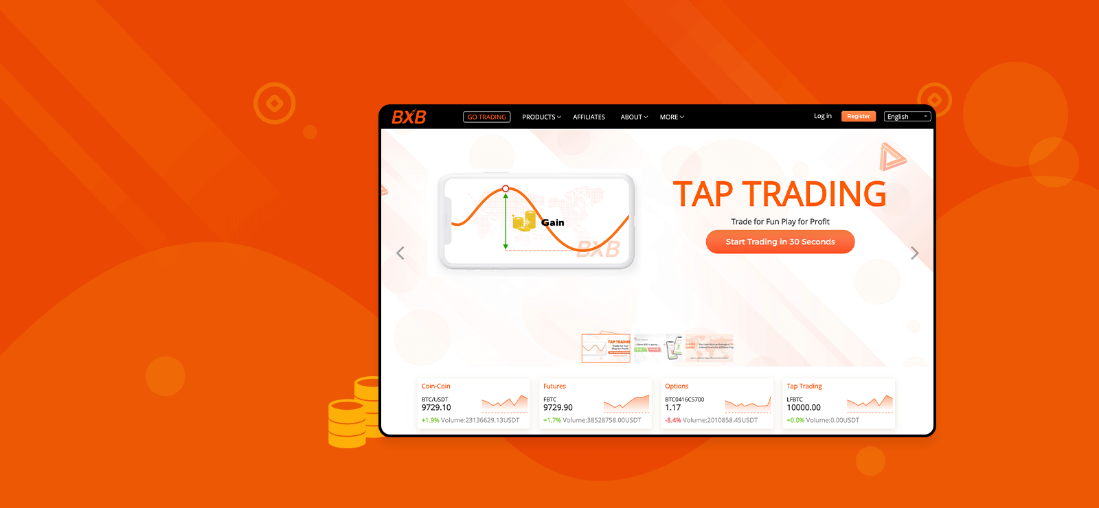 比特币交易平台，服务全球客户